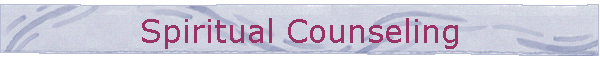 Spiritual Counseling